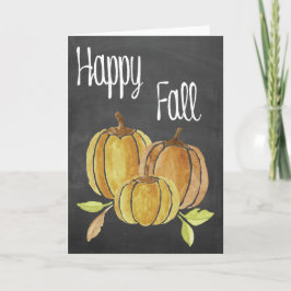Hallo Fall Feiertagskarte