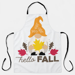 Hallo Fall gnome Schürze