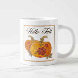 Hallo Fall Jumbo-Tasse