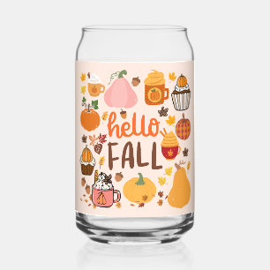 Hallo Fall Pumpkins Dosenglas