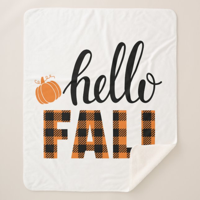 Hallo Fall Sherpadecke (Vorderseite)