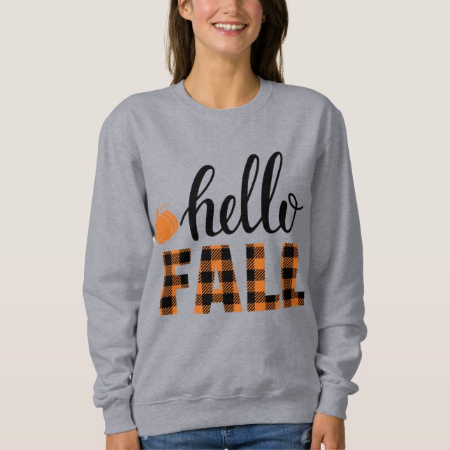 Hallo Fall Sweatshirt (Vorderseite)