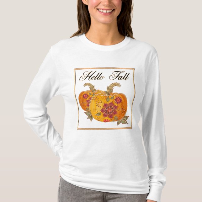 Hallo Fall T-Shirt (Vorderseite)