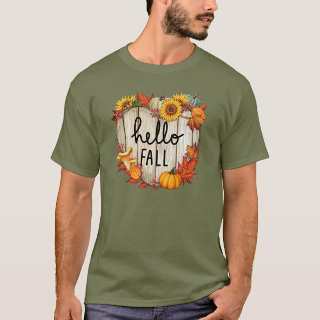 Hallo Fall T-Shirt (Vorderseite)