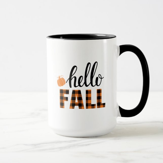 Hallo Fall Tasse (Rechts)