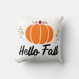 Hallo Fall Throw Kissen