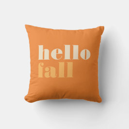Hallo Fall Throw Kissen