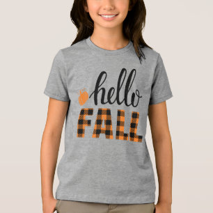 Hallo Fall Tri-Blend Shirt