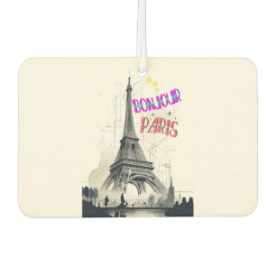 Hallo Farbige Paris Autolufterfrischer