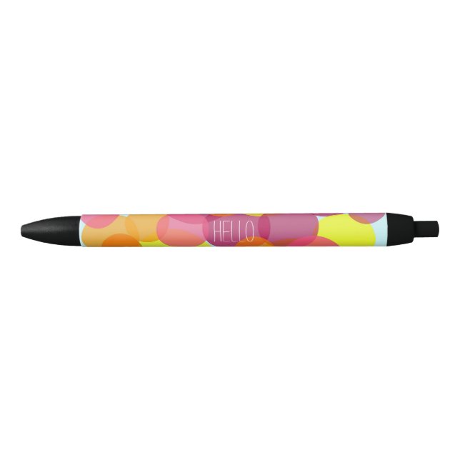 Hallo farbiger Pen Kugelschreiber (Vorderseite)
