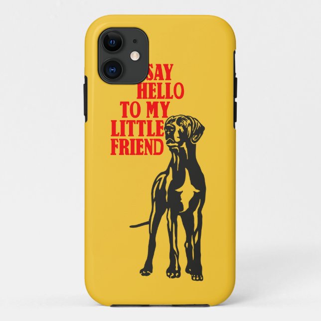 Hallo Freund! Case-Mate iPhone Hülle (Rückseite)