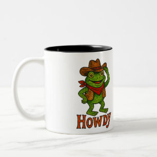 Hallo Frosch                                       Zweifarbige Tasse