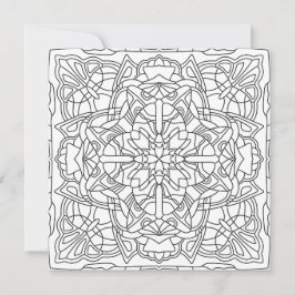 Hallo Frühling: Geometric Mandala