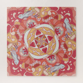 Hallo Frühling: Joyful Botanical Pink Garden