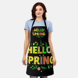 Hallo Frühling Schürze
