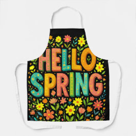 Hallo Frühling Schürze