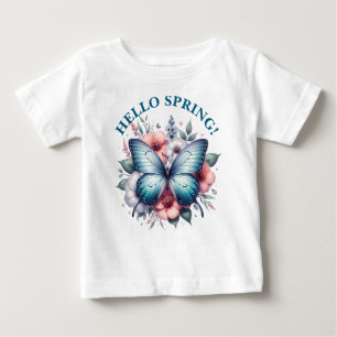 Hallo Frühlingsschmetterling-96282 Baby T-shirt