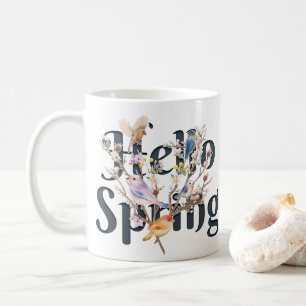 Hallo Frühlingsvögel Kaffeetasse