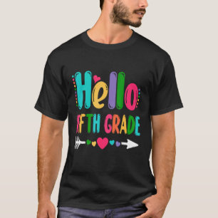 Hallo Fünfte Klasse 2 T-Shirt