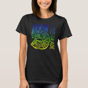 Hallo Gefärbte Krawatte 5. Klasse Lehrer Kinder T-Shirt