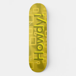 Hallo Geometrisch  Skateboard