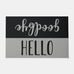 Hallo Goodbye Fußmatte