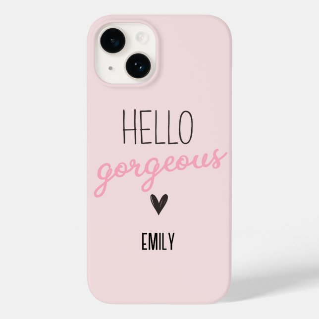 Hallo Gorgeous Niedlich Case-Mate iPhone 14 Hülle (Rückseite)