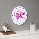 Hallo Gorgeous schöne Lady Face Zeichnend Typograf Große Wanduhr<br><div class="desc">Hallo Herrliche Typografie mit einem zeichnend Profil einer hübschen Dame. Das ist ein ideales Geschenk für sie. Entworfen von Sandyspider Geschenke. Kontaktieren Sie mich hier oder unter admin@giftsyoutreasure.com , wenn Sie möchten, dass ich eine Collage erstellen, Ihre Fotos aktualisieren oder direkt ein Design-Produkt für Sie erstellen möchte. Alle meine Geschäfte...</div>