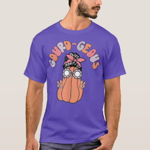 Hallo Gourd Geous Little Pumpkin Spooky Halloween T-Shirt