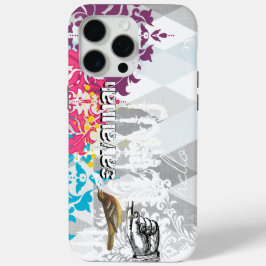 Hallo Graue und Blue Linen Muster iPhone 6 Plus title_seo2