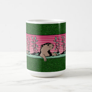 Hallo, Groundhog's Shadow - Kaffeetasse