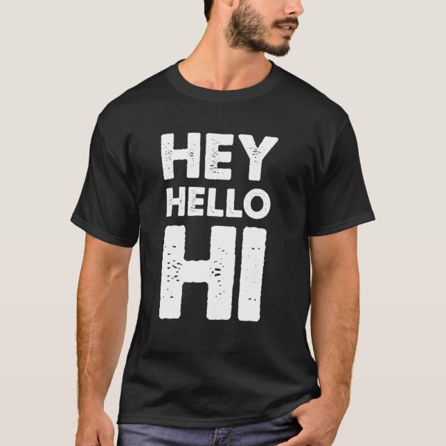 Hallo Hallo T-Shirt (Vorderseite)