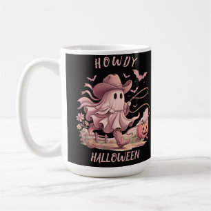 Hallo Halloween Cowboy Geist Lasso Kaffeetasse