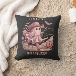 Hallo Halloween Cowboy Geist Lasso Kissen
