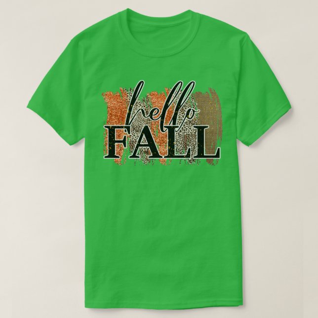 Hallo Herbst4 T-Shirt (Design vorne)