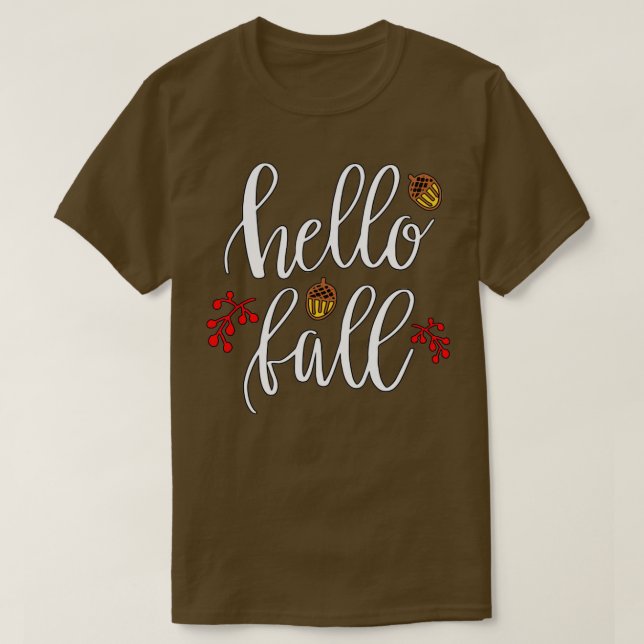 Hallo Herbst 8 T-Shirt (Design vorne)