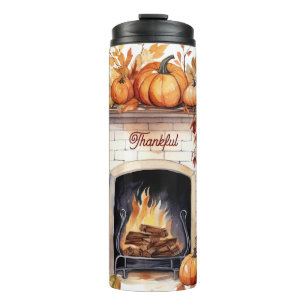 Hallo Herbst Erntedank, Vintag Fall Tumbler Thermosbecher