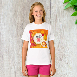 Hallo Herbst Herbstleaves und Pumpkin Pie T-Shirt
