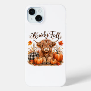 Hallo Herbst Highland-Kuh Frohes Erntedankfest Her Case-Mate iPhone Hülle