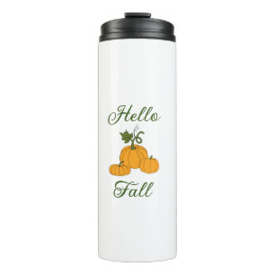 Hallo Herbst Minimalistisch Süß Thermosbecher
