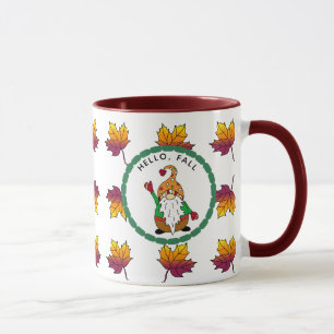 Hallo Herbst, Niedlicher Cartoon Herbstvorkommen Tasse