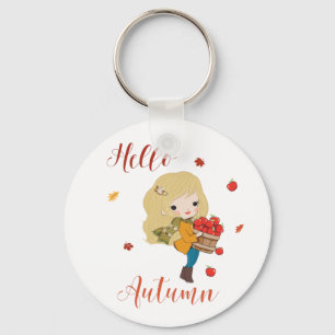 Hallo Herbst Schlüsselanhänger Herbst Thema Schlüs