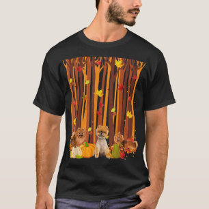 Hallo Herbst Spitz Ahornblätterpilz fallen Pumpkin T-Shirt