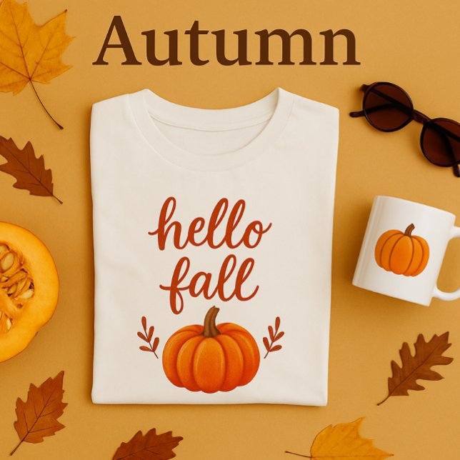Hallo Herbst T - Shirt (Von Creator hochgeladen)