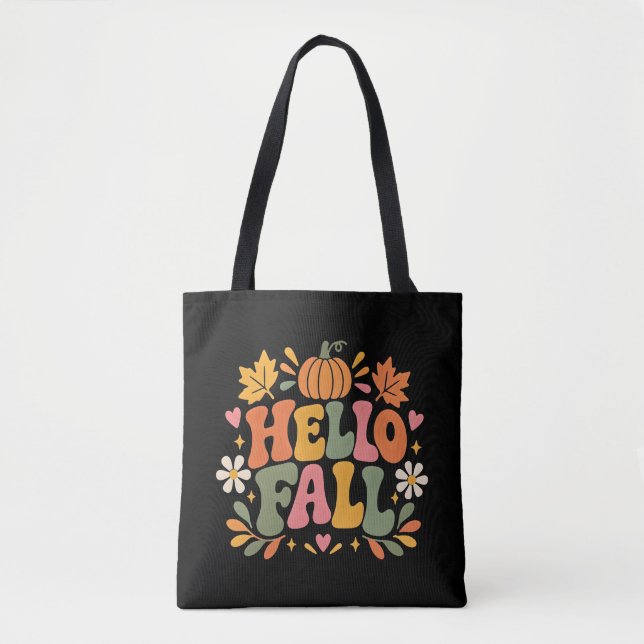 Hallo Herbst Tasche (Vorderseite)