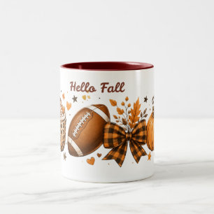 Hallo Herbst Zweifarbig Tasse