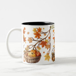 Hallo Herbst Zweifarbige Tasse