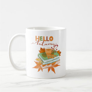 Hallo Herbstliche Tasse Cosy Fall Kaffeebecher