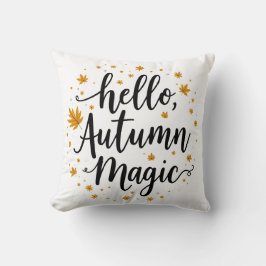hallo, Herbstmagie Kissen