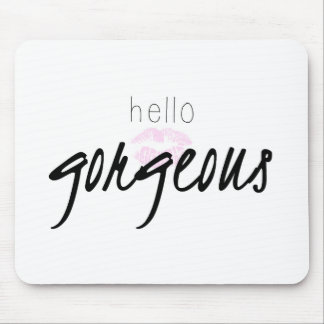 Hallo herrliche Mausunterlage Mousepad